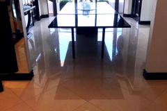 dining table - clean, polish,sel and buff Limestone floor clean hone polish and seal Wilshire Coridor